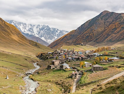 Mesti en Svanétie - Haut Caucase